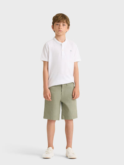 POLO MAO KIDS BLANCO