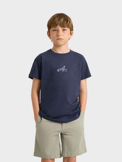 CAMISETA MASAI KIDS AZUL MARINO