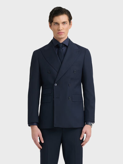 AMERICANA TWILL CRUZADO AZUL MARINO