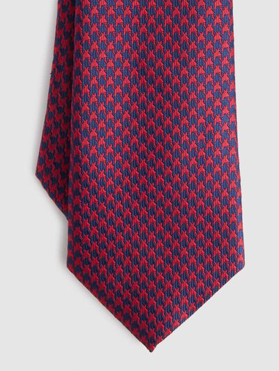 CORBATA JACQUARD MF ROJO
