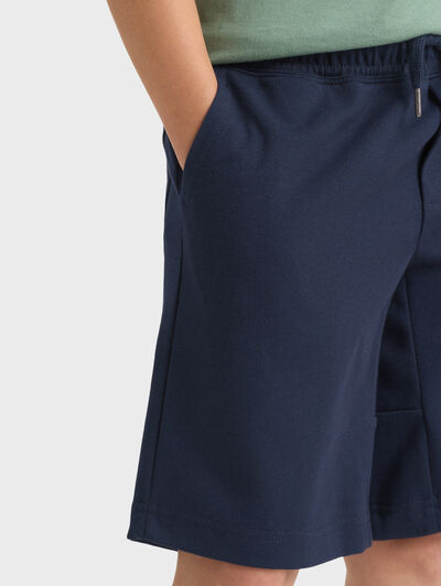 BERMUDA PUNTO KIDS AZUL MARINO