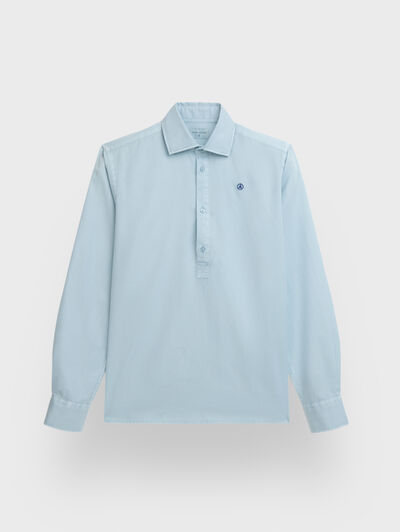 POLERA PANAMA DYE AZUL