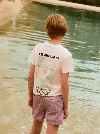 CAMISETA SEA KIDS BLANCO