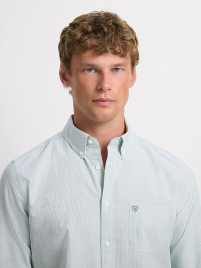 CAMISA MIL RAYAS POCKET