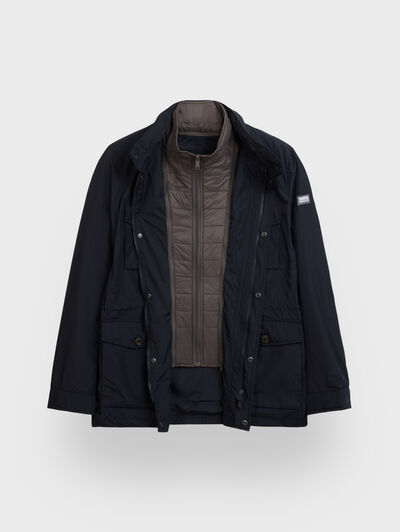 CORTAVIENTOS LEO AZUL MARINO