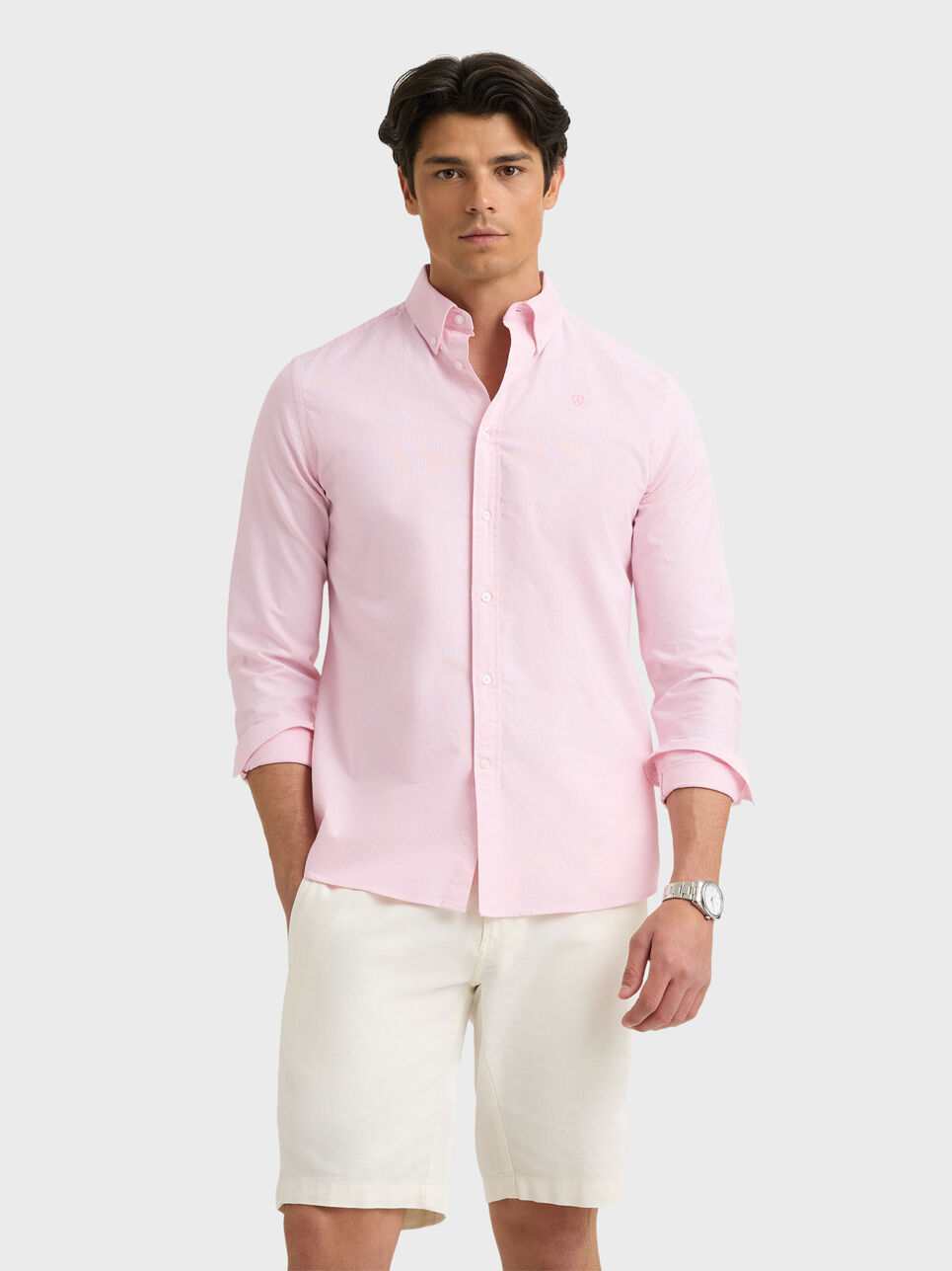 CAMISA OXFORD MIL RAYAS
