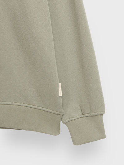 SUDADERA BASICA VERDE