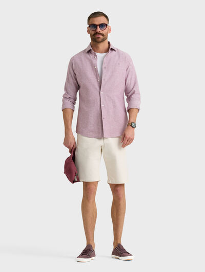 CAMISA LINO ALEX ROSA