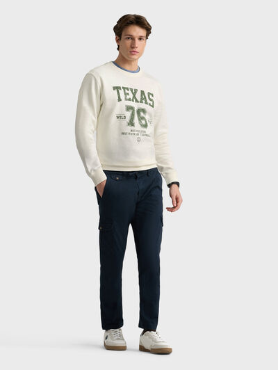 SUDADERA TEXAS CRUDO