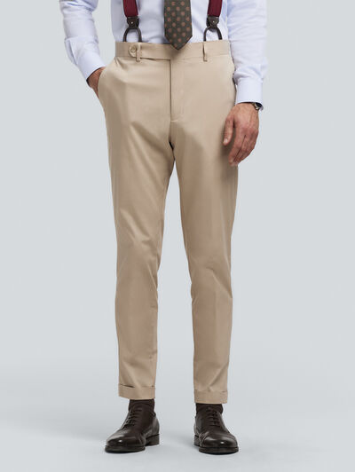 PANTALON NAPOLI COTTON BEIGE PANTALON NAPOLI COTTON BEIGE