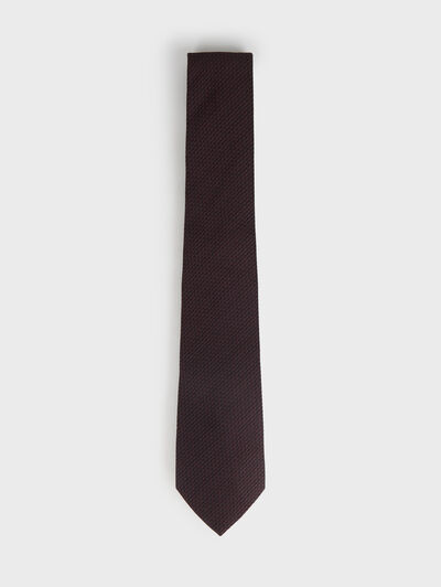 CORBATA GRENADINE BURDEOS