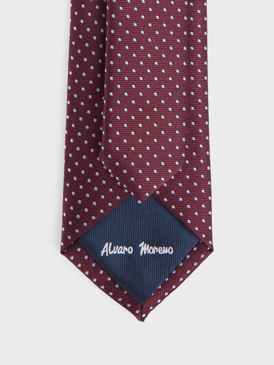 CORBATA JACQUARD MF KIDS BURDEOS