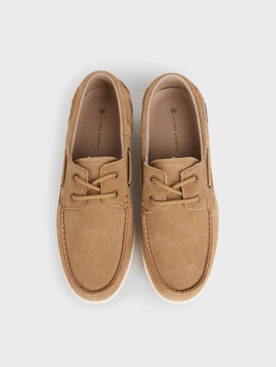 ZAPATOS NAUTICO SERRAJE CAMEL