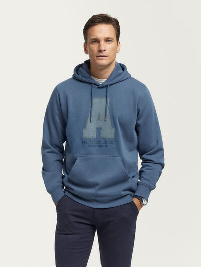 SUDADERA MOMENT AZUL