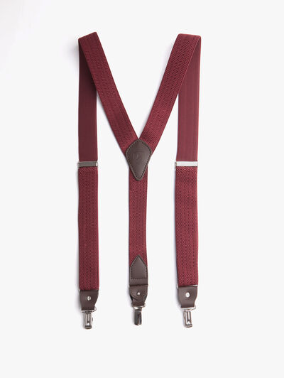 TIRANTES ESPIGA BURDEOS