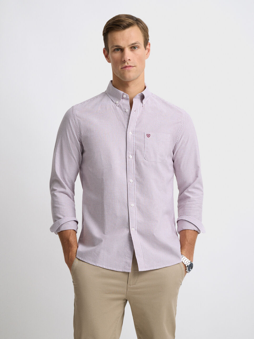CAMISA OXFORD STRIPES