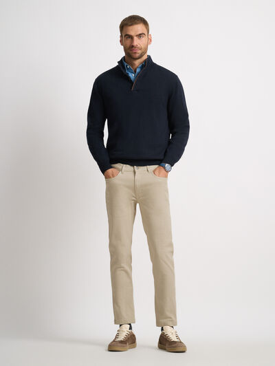 PANTALON 5 POCKETS BEIGE