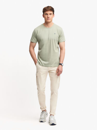 CAMISETA BASICA VERDE