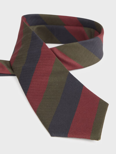 CORBATA PRINTED AZUL MARINO