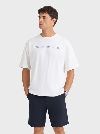CAMISETA WORLD BLANCO