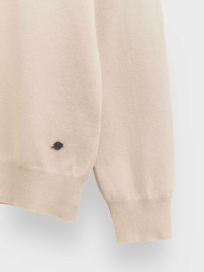 JERSEY CUELLO VUELTO CRUDO