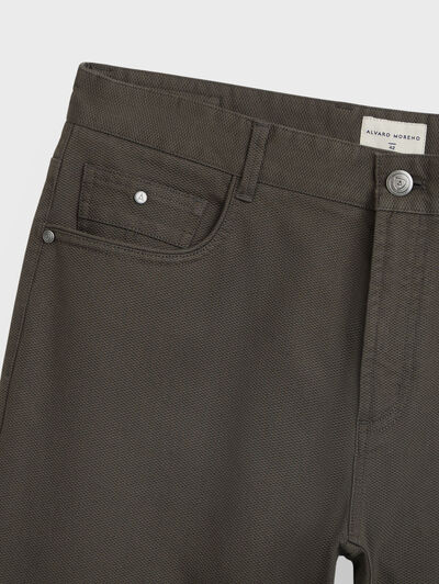 PANTALON MORGAN 5PKT VERDE