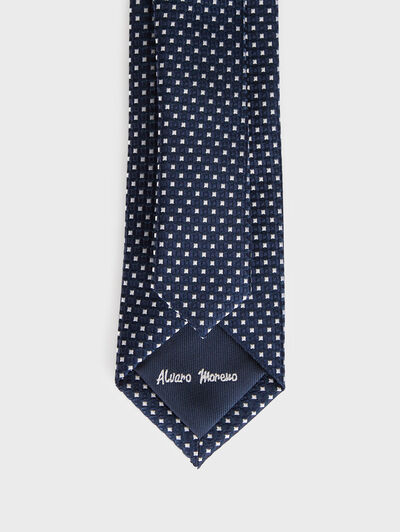 CORBATA JACQUARD MF KIDS AZUL MARINO