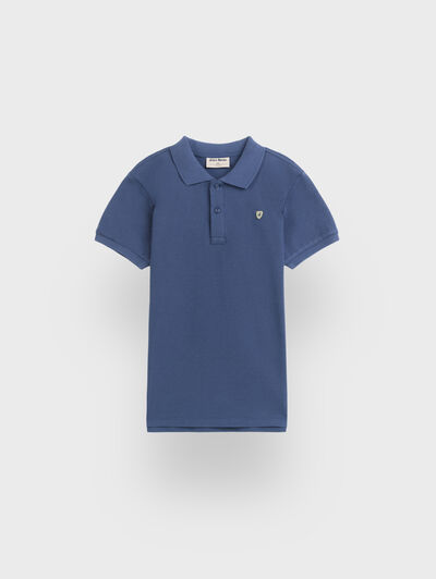 POLO WARHOL KIDS AZUL MARINO