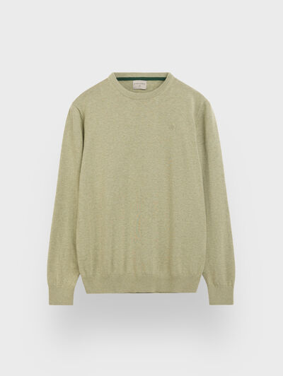 JERSEY ROUND NECK TRENDY VERDE