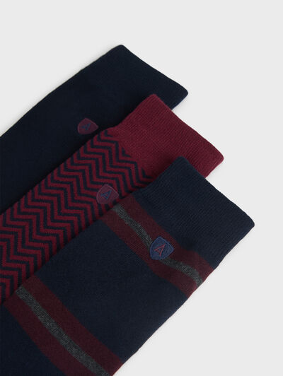 CALCETINES SET FANCY AZUL MARINO