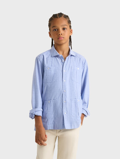 CUBANA OXFORD KIDS AZUL