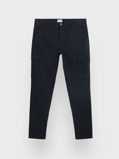 PANTALON CARGO ELVIS AZUL MARINO