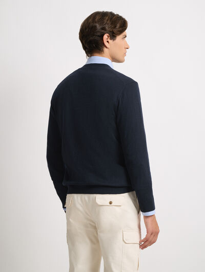 CARDIGAN TURNER AZUL MARINO