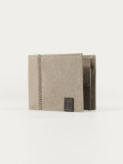 CARTERA CANVAS BEIGE
