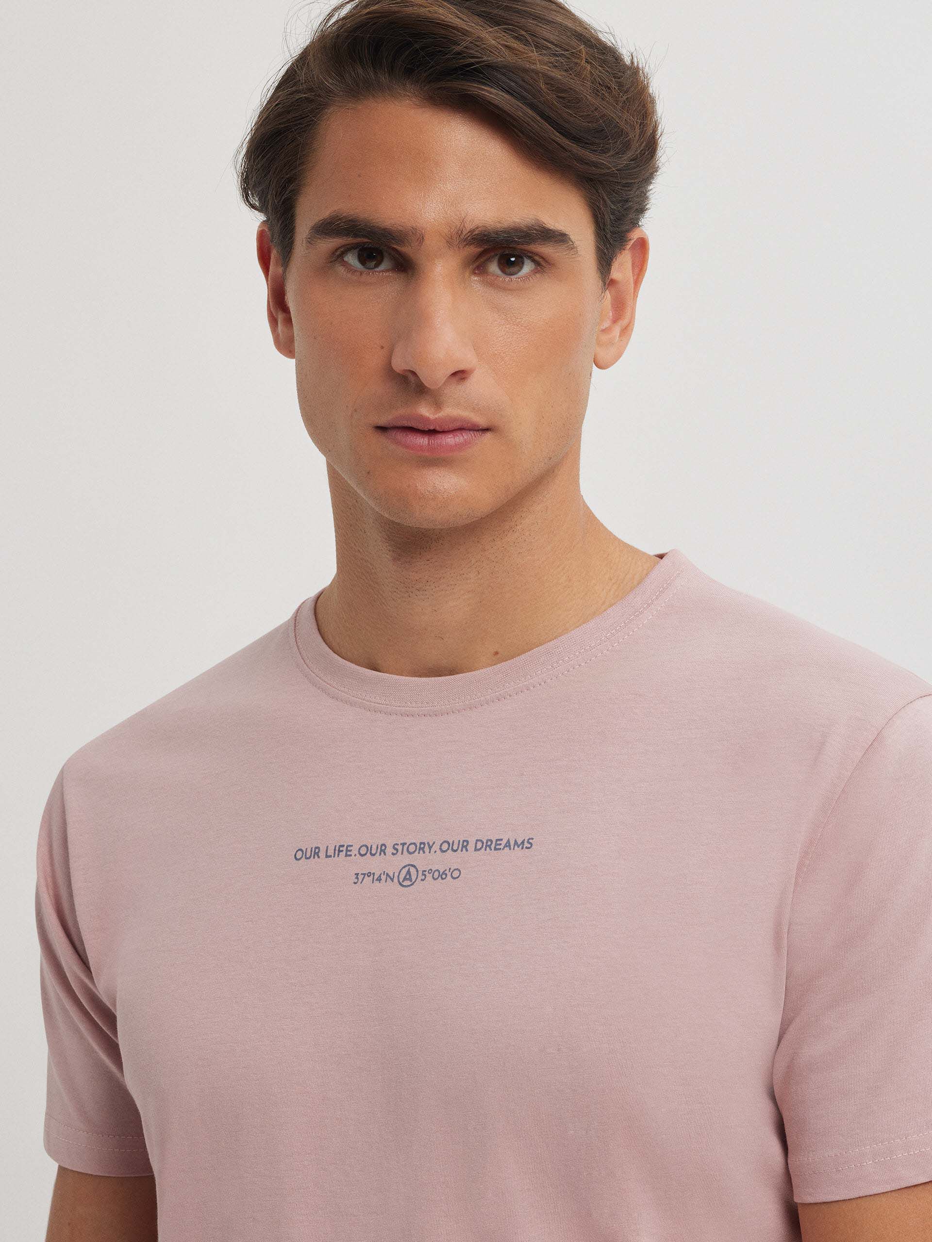 CAMISETA STORY ROSA
