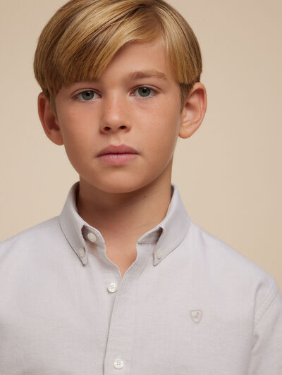 CAMISA OXFORD SOLID KIDS