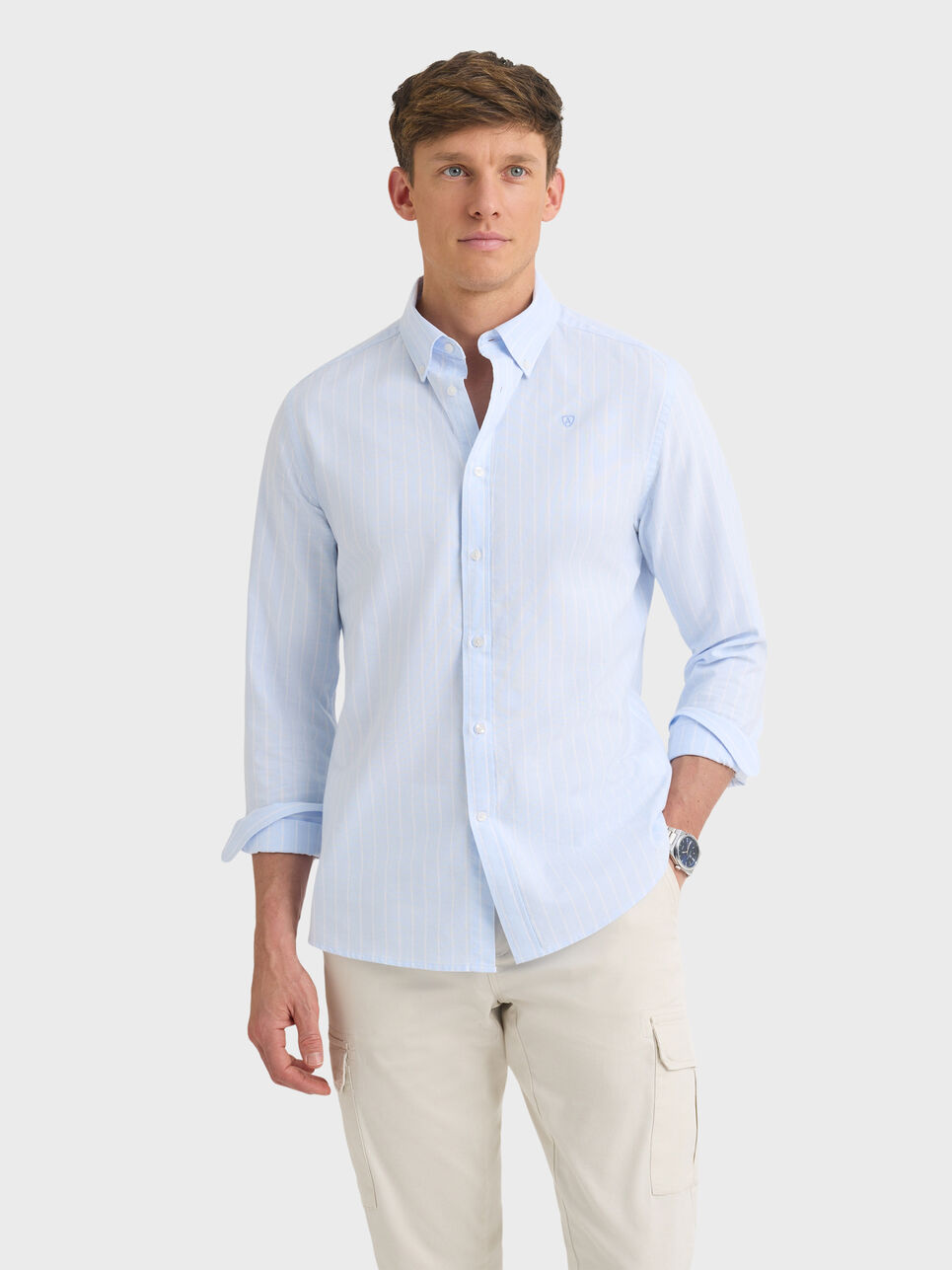 CAMISA OXFORD STRIPES