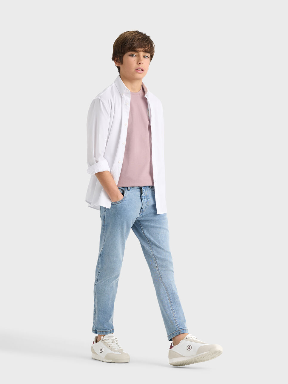 CAMISA OXFORD SOLID KIDS