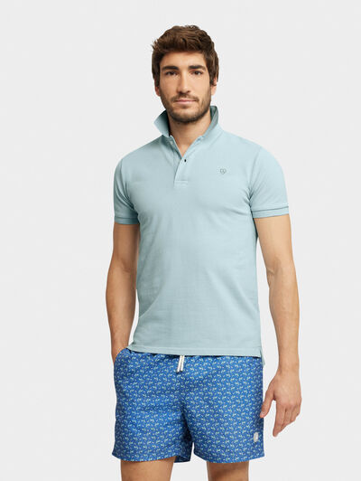 POLO BASIC CELESTE