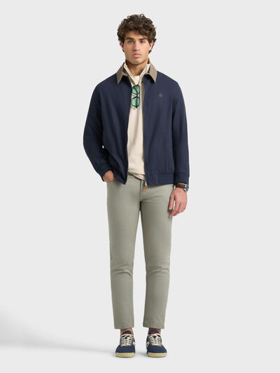 CAZADORA COLLINS AZUL MARINO