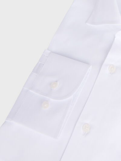 CAMISA ROMA HERRINGBONE BLANCO