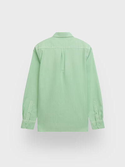 CAMISA OXFORD DYE TIE COLLAR VERDE