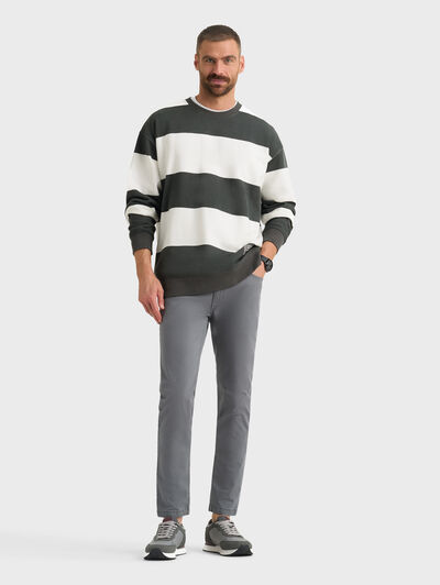 SUDADERA NAUTICA GRIS