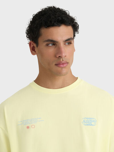 CAMISETA AFRAID AMARILLO