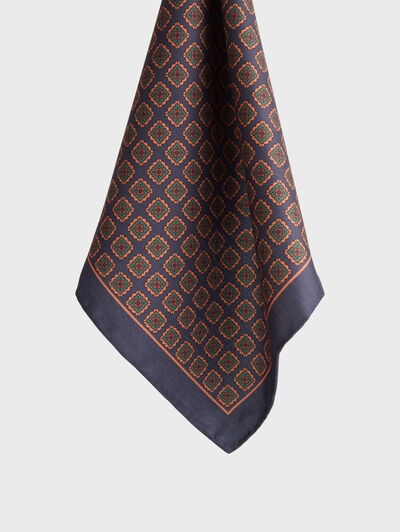 PA&Ntilde;UELO PRINTED AZUL MARINO