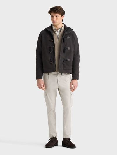 CAZADORA TRENKA GRIS