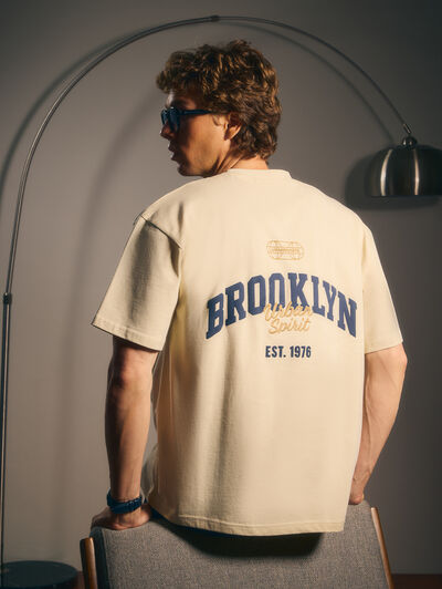 CAMISETA SPIRIT BEIGE