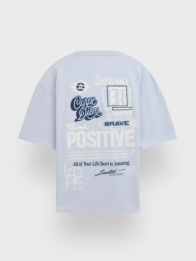 CAMISETA BRAVE AZUL