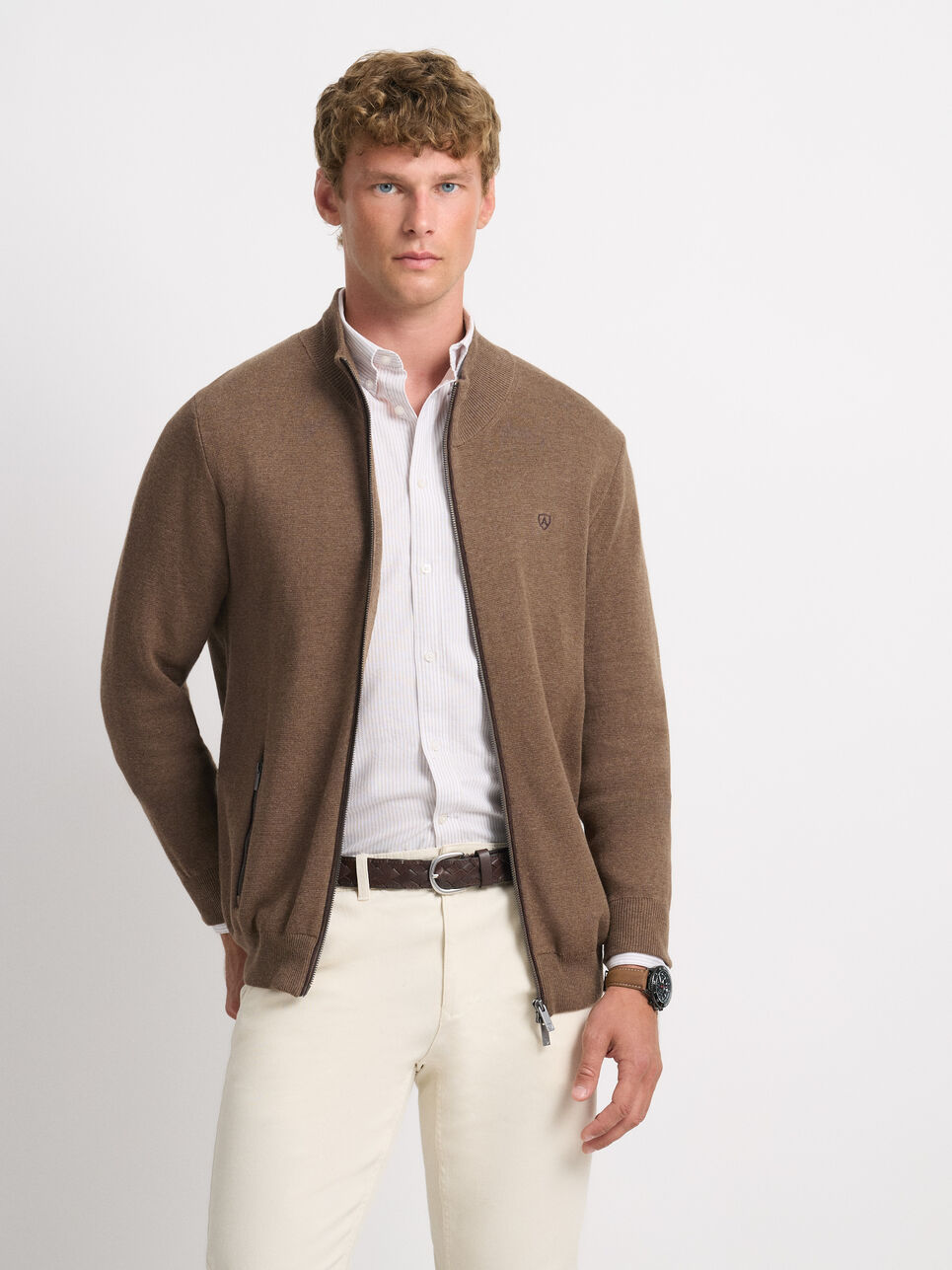CARDIGAN CONTRASTE