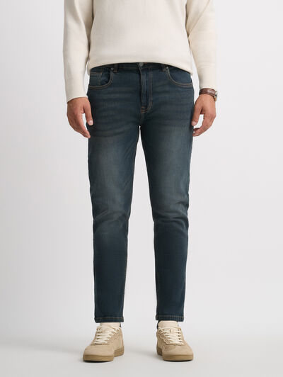 DENIM STONE COMFORT FIT AZUL MARINO